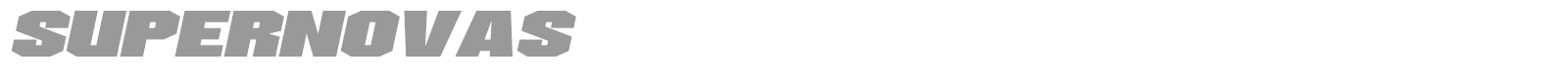 Supernovas font preview